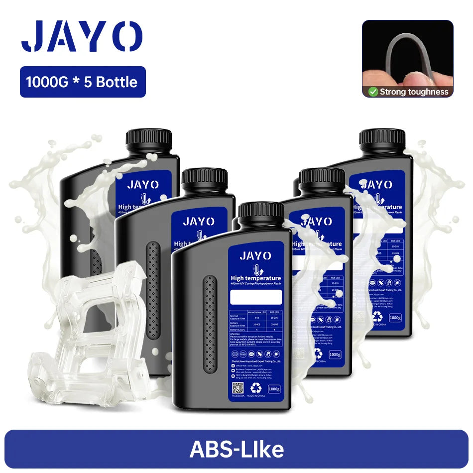 JAYO Standard Plus Toughness Resin for LCD 3D Printing