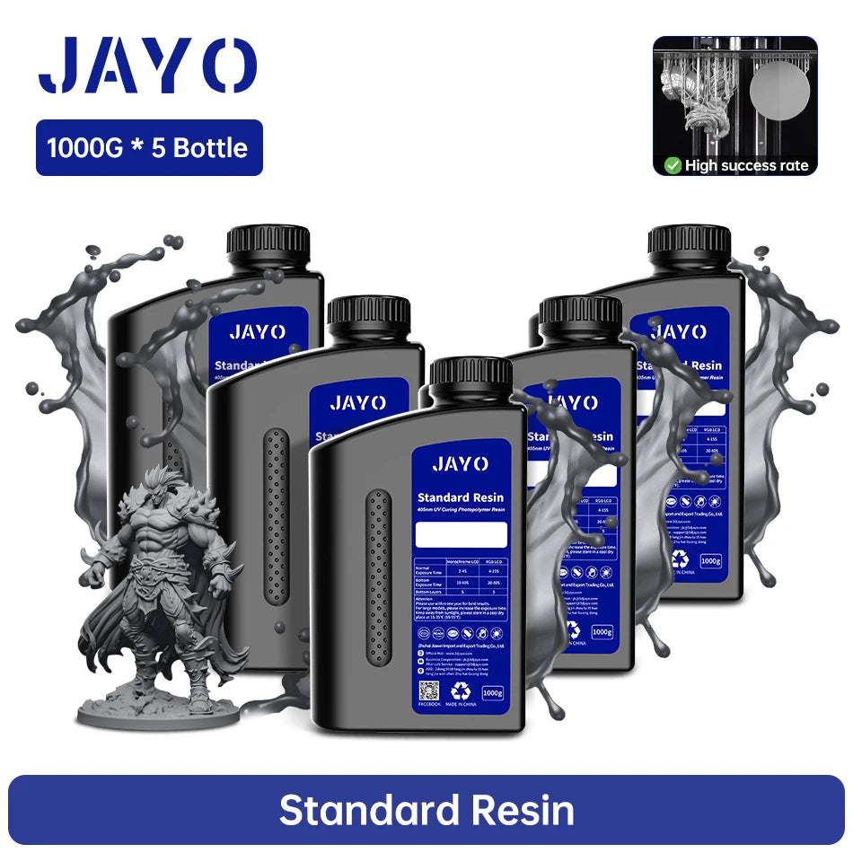 JAYO Standard Plus Toughness Resin for LCD 3D Printing