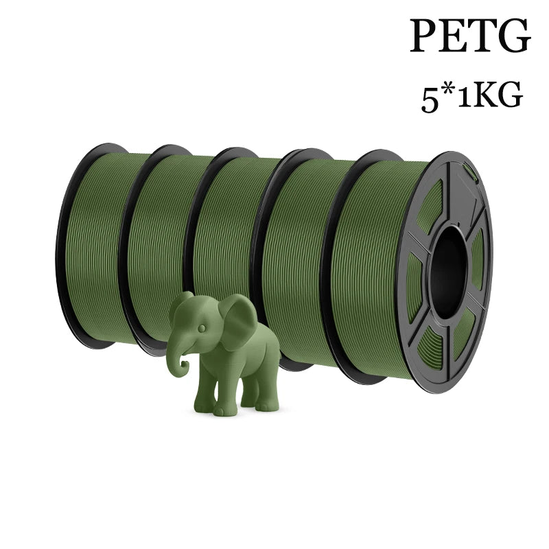 TECBEARS PETG Filament Set for 3D Printer Projects