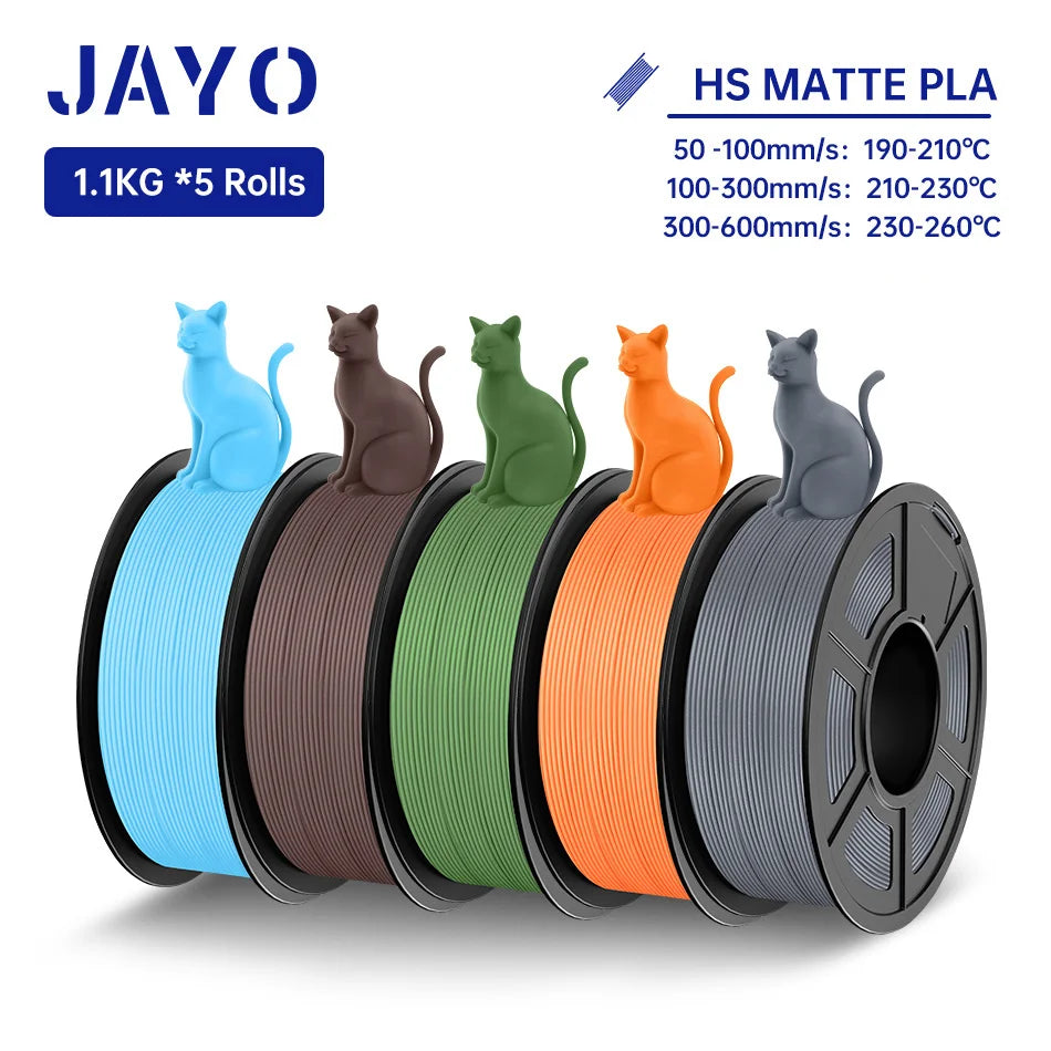 JAYO High Speed Matte PLA Filament For 3D Printing Pro