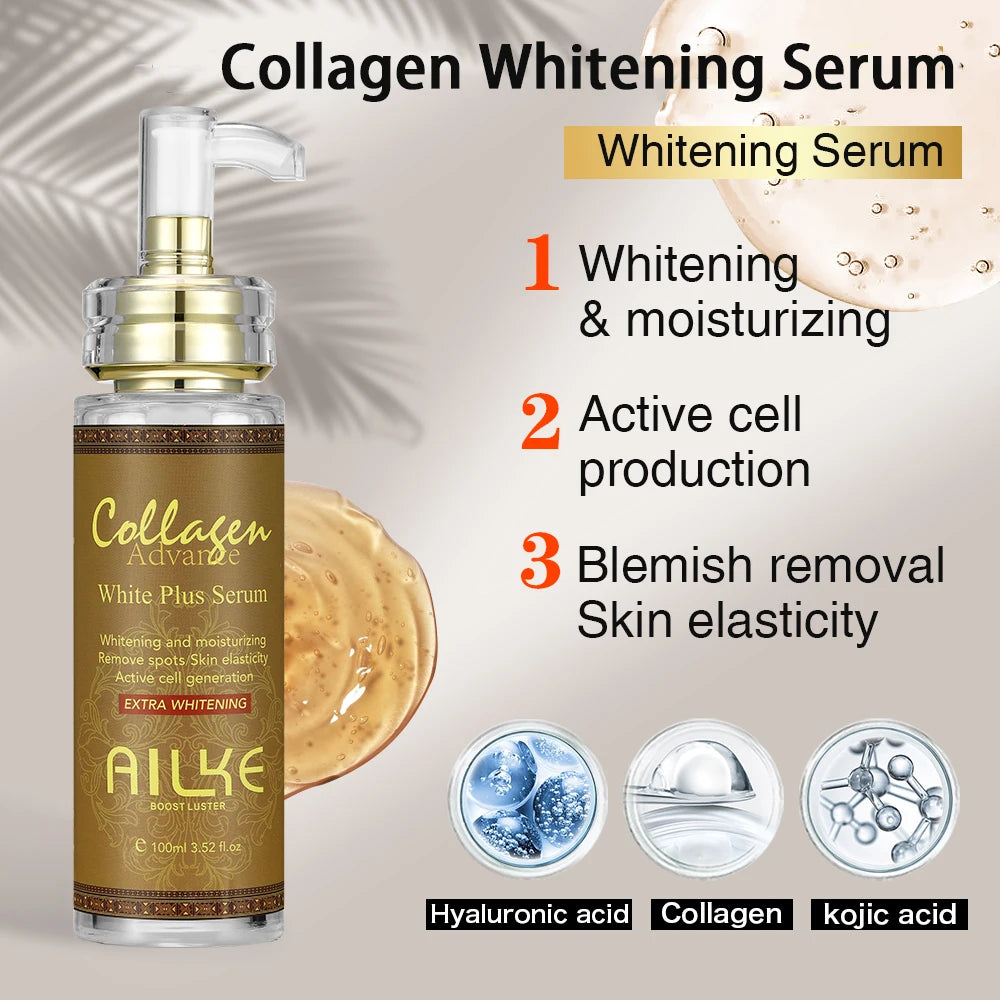 AILKE Hydrating Brightening Serum for Dark Spots Wrinkles