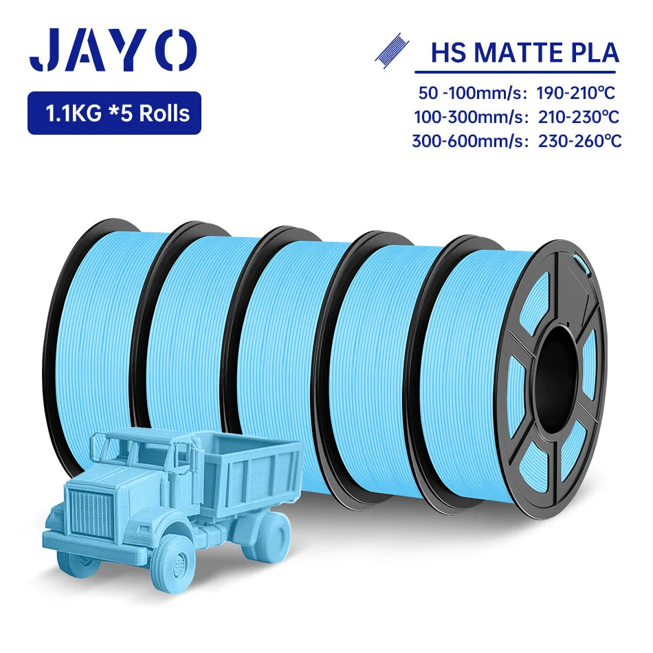 JAYO High Speed Matte PLA Filament For 3D Printing Pro