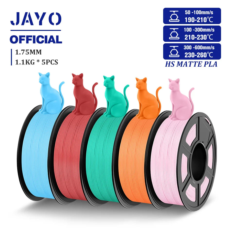 JAYO PLA Matte High Speed 3D Printer Filament Classic