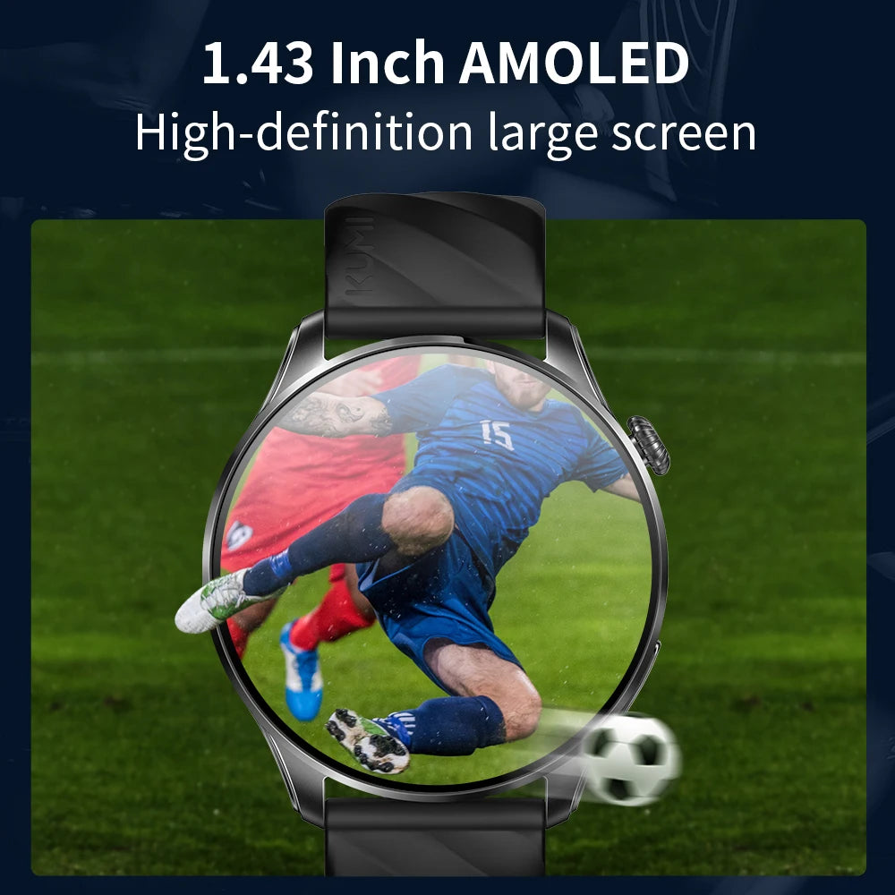 Kumi GW3 Pro Smartwatch IP68 Bluetooth 5.2 Heart Rate