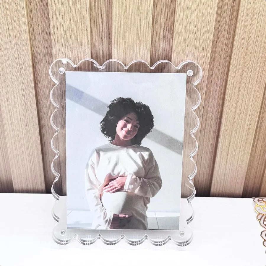 Hign Concerned Acrylic Magnetic Picture Frame Double Sided