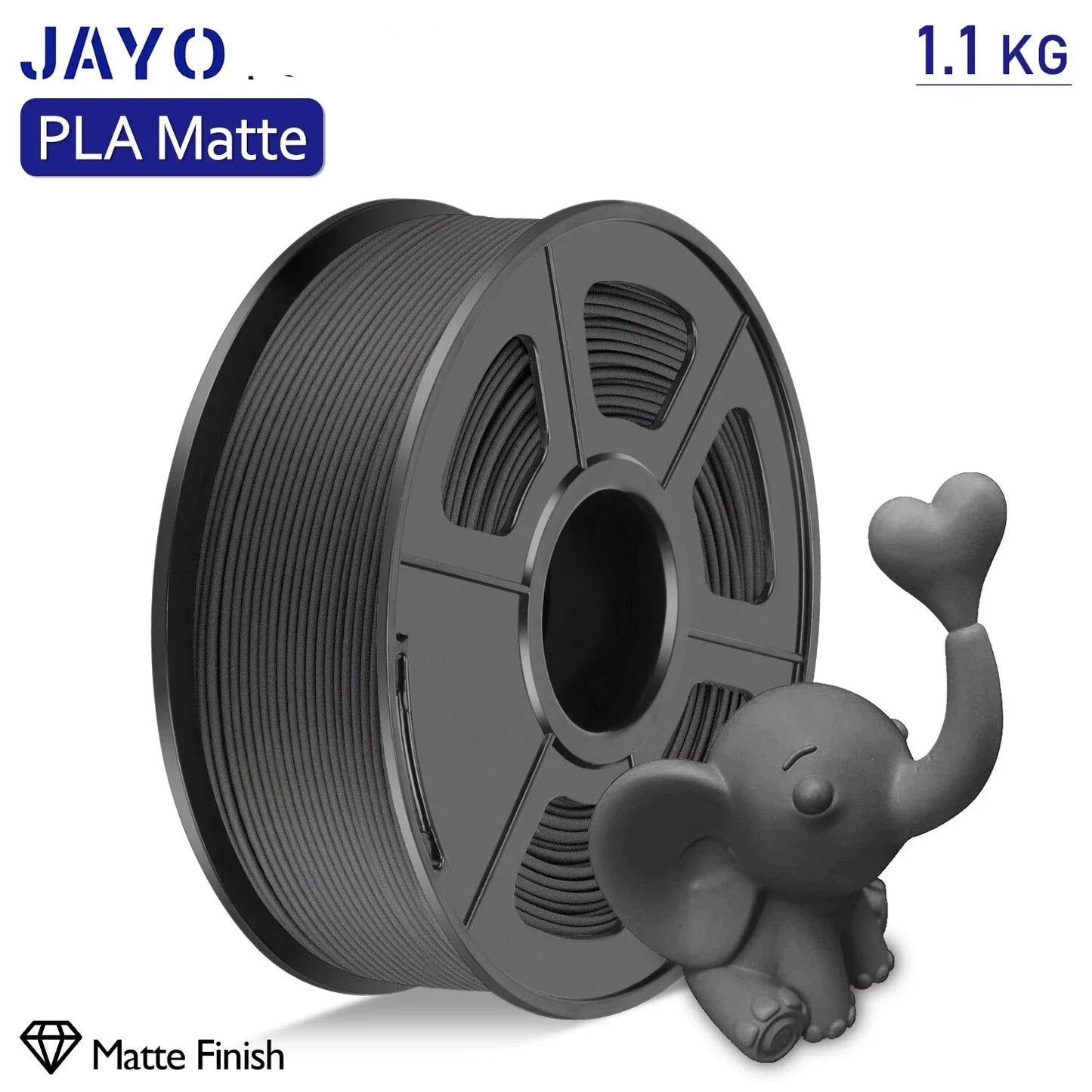 JAYO Matte PLA Filament For 3D Printing Superior Finish