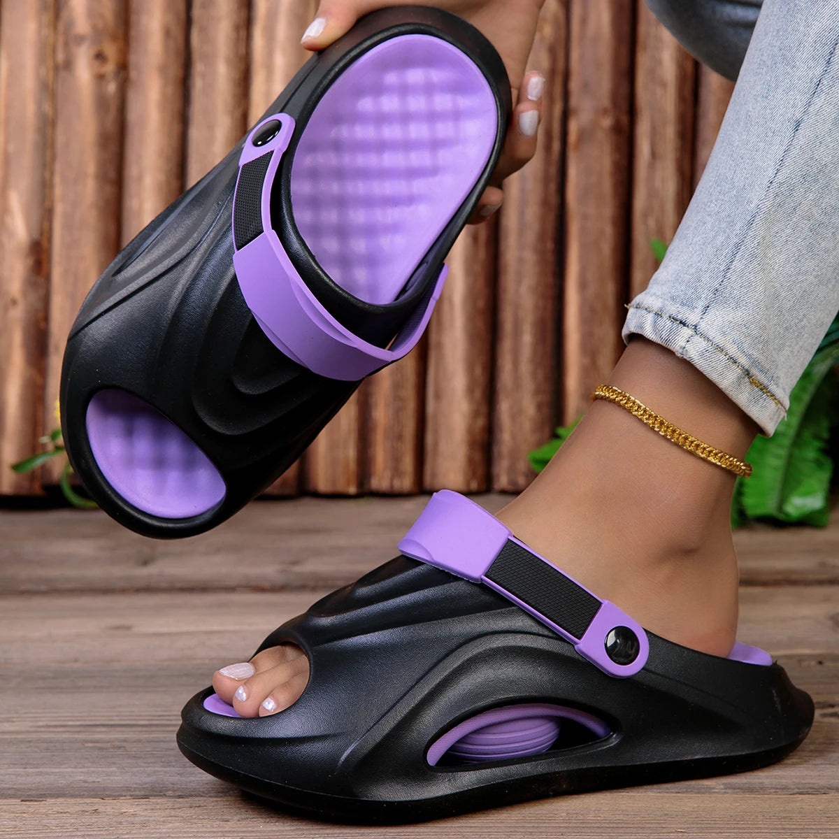 Summer Slip Resistant Women Sandals Casual Beach Slippers