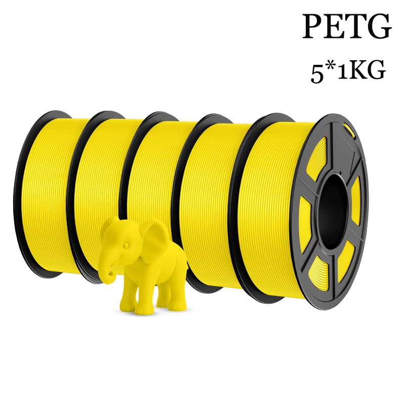 TECBEARS PETG Filament Set for 3D Printer Projects