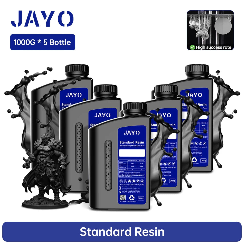 JAYO Standard Plus Toughness Resin for LCD 3D Printing