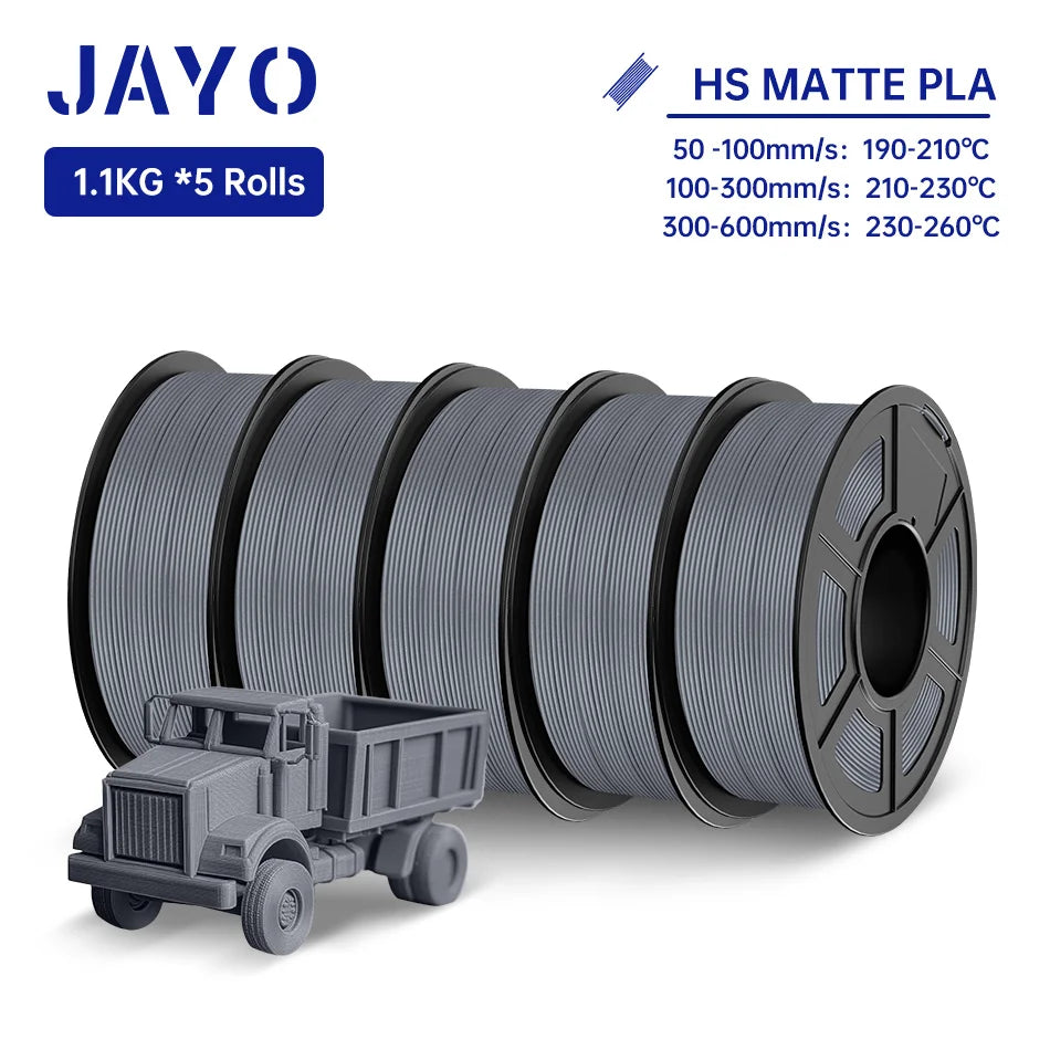 JAYO High Speed Matte PLA Filament For 3D Printing Pro