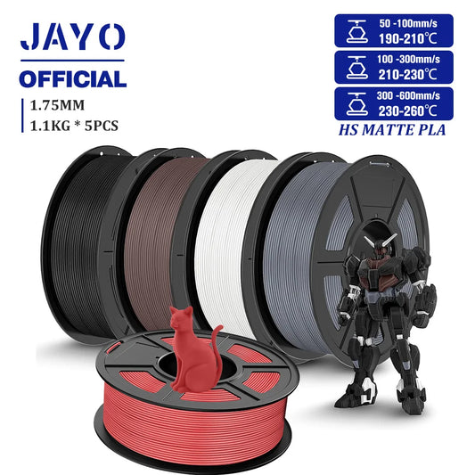 JAYO PLA Matte High Speed 3D Printer Filament Classic