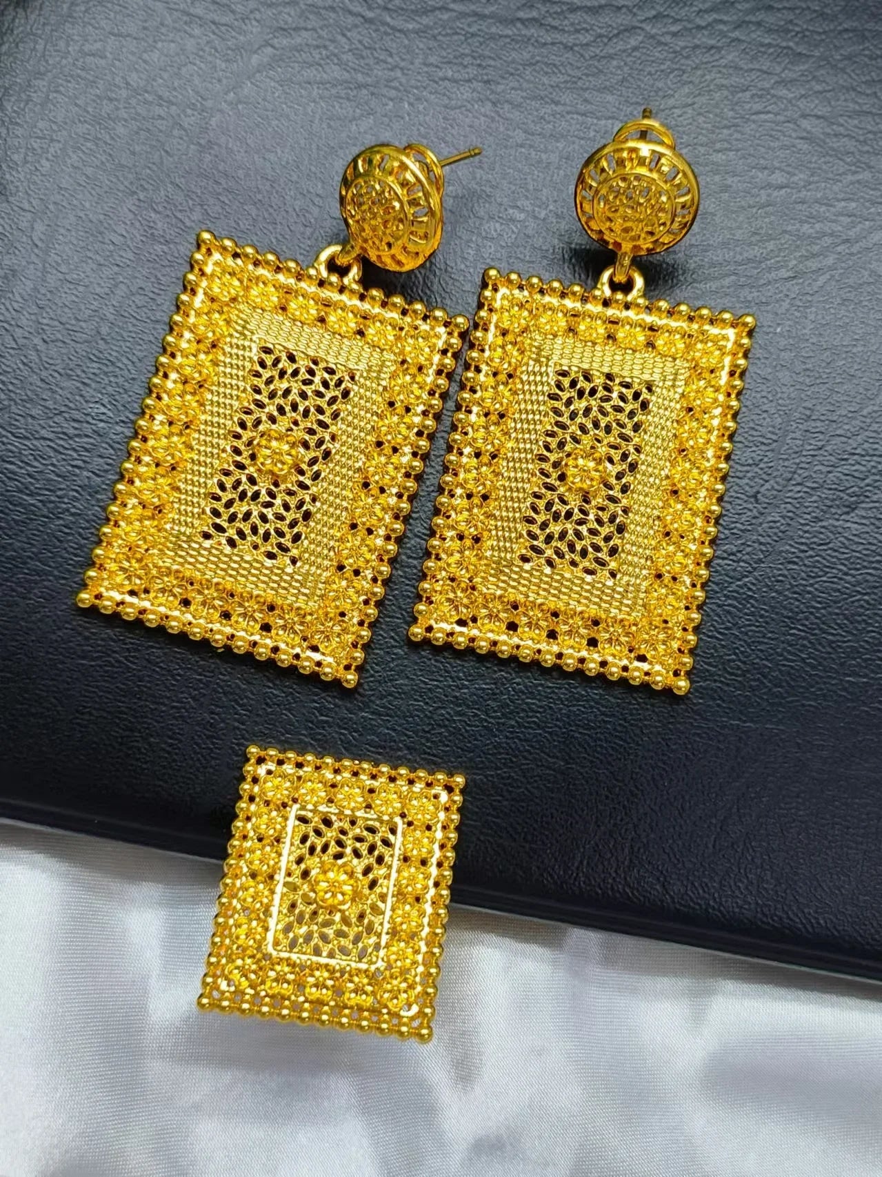 UBLAIK Nigerian Jewelry Set For Wedding African Necklace