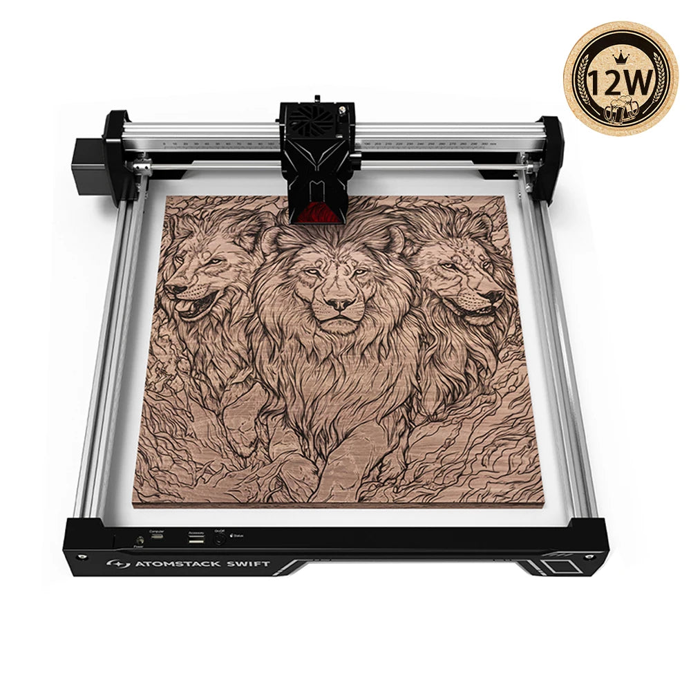 Atomstack Swift 7W Portable Laser Engraver For Wood Leather