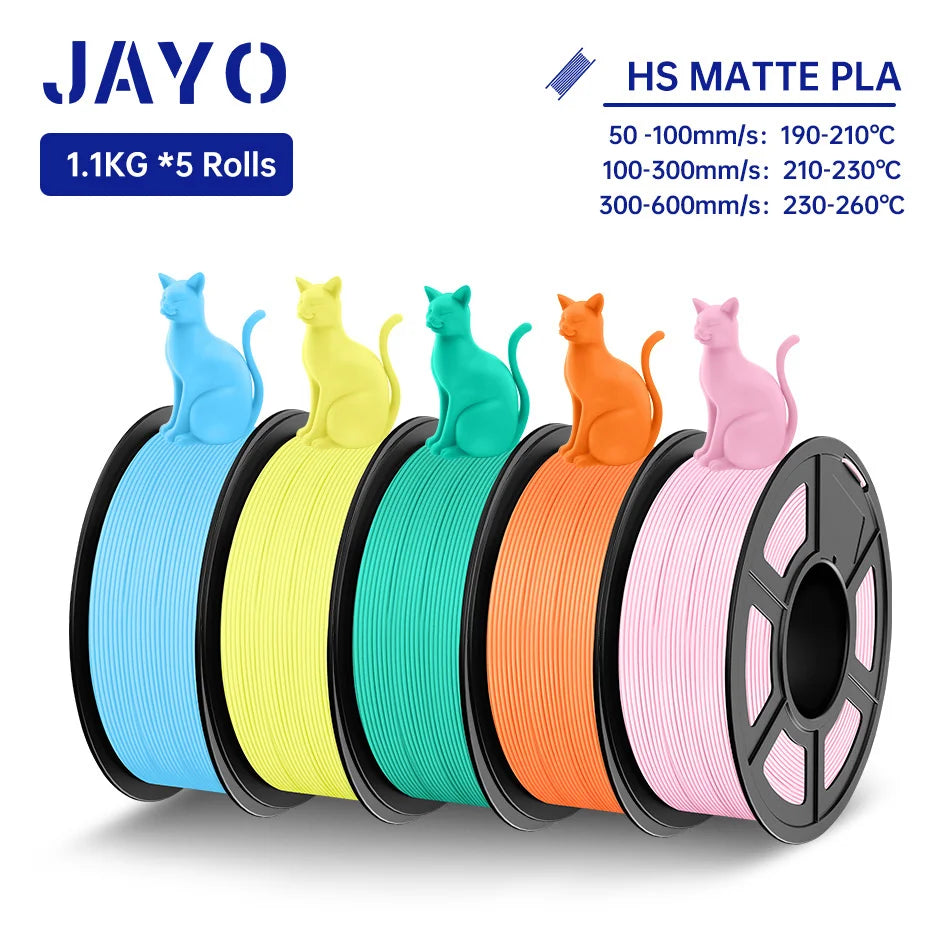 JAYO High Speed Matte PLA Filament For 3D Printing Pro