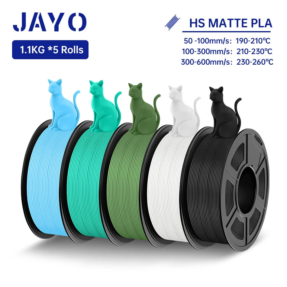 JAYO High Speed Matte PLA Filament For 3D Printing Pro