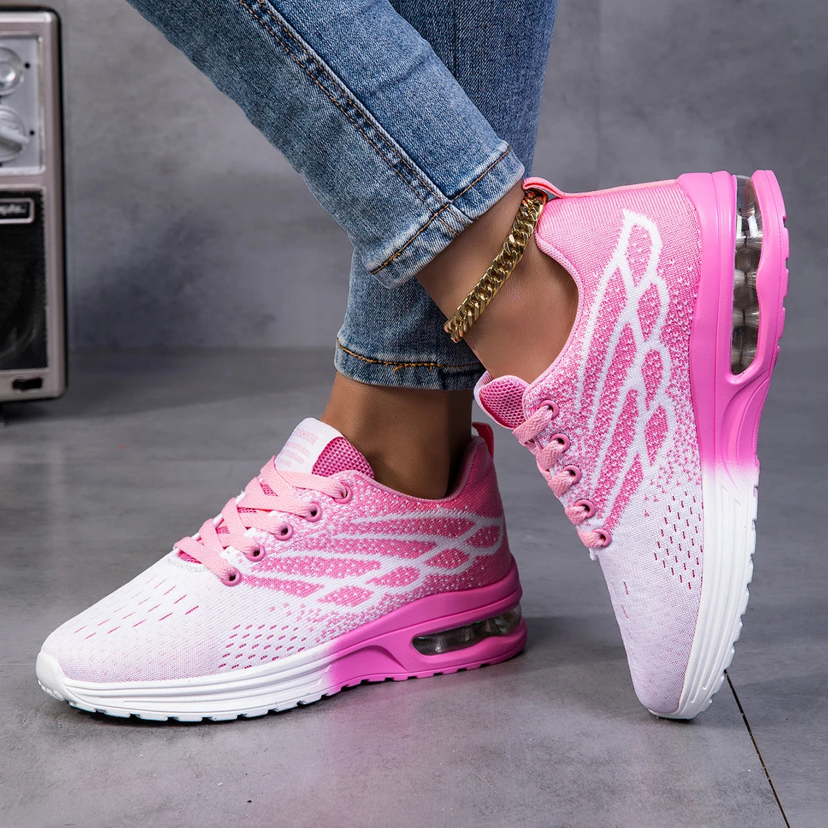 Women's Orthopedic Walking Sneakers Lightweight Air Mesh Running Shoes