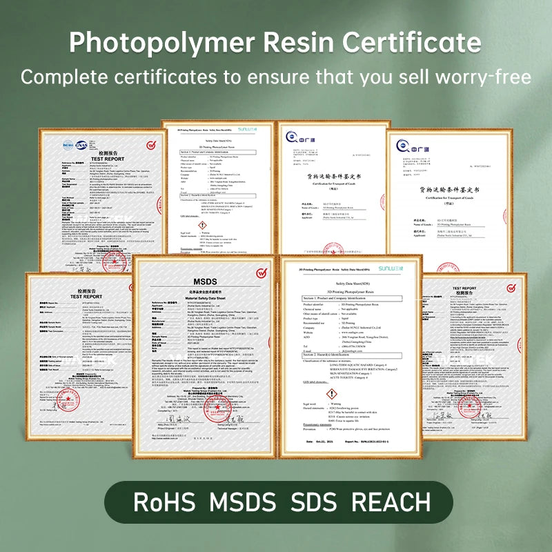 SUNLU ABS Like Low Odor 405nm UV Resin For SLA DLP LCD