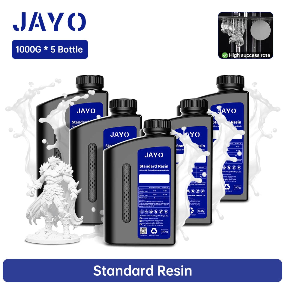 JAYO Standard Plus Toughness Resin for LCD 3D Printing