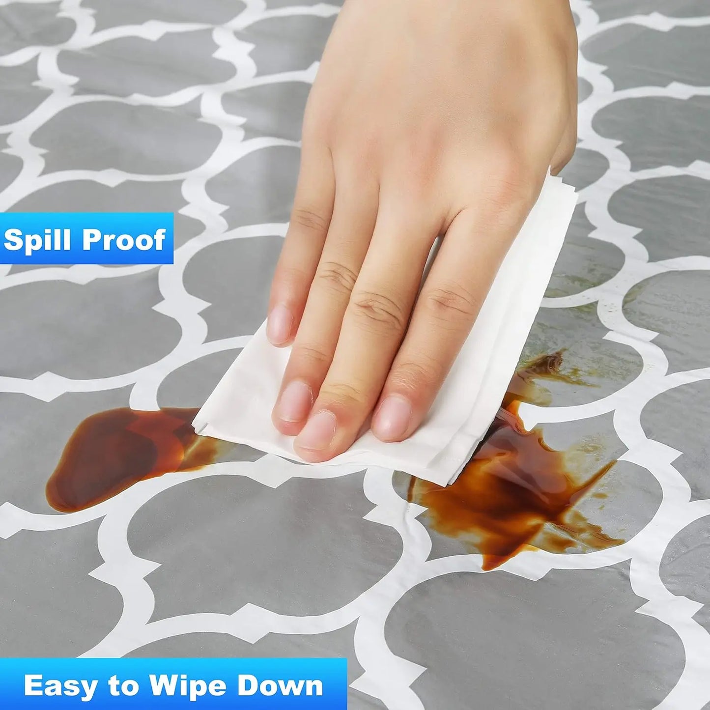 MoroccoTables Picnic Table Covers With Bench Covers Elastic Fitted Tablecloth