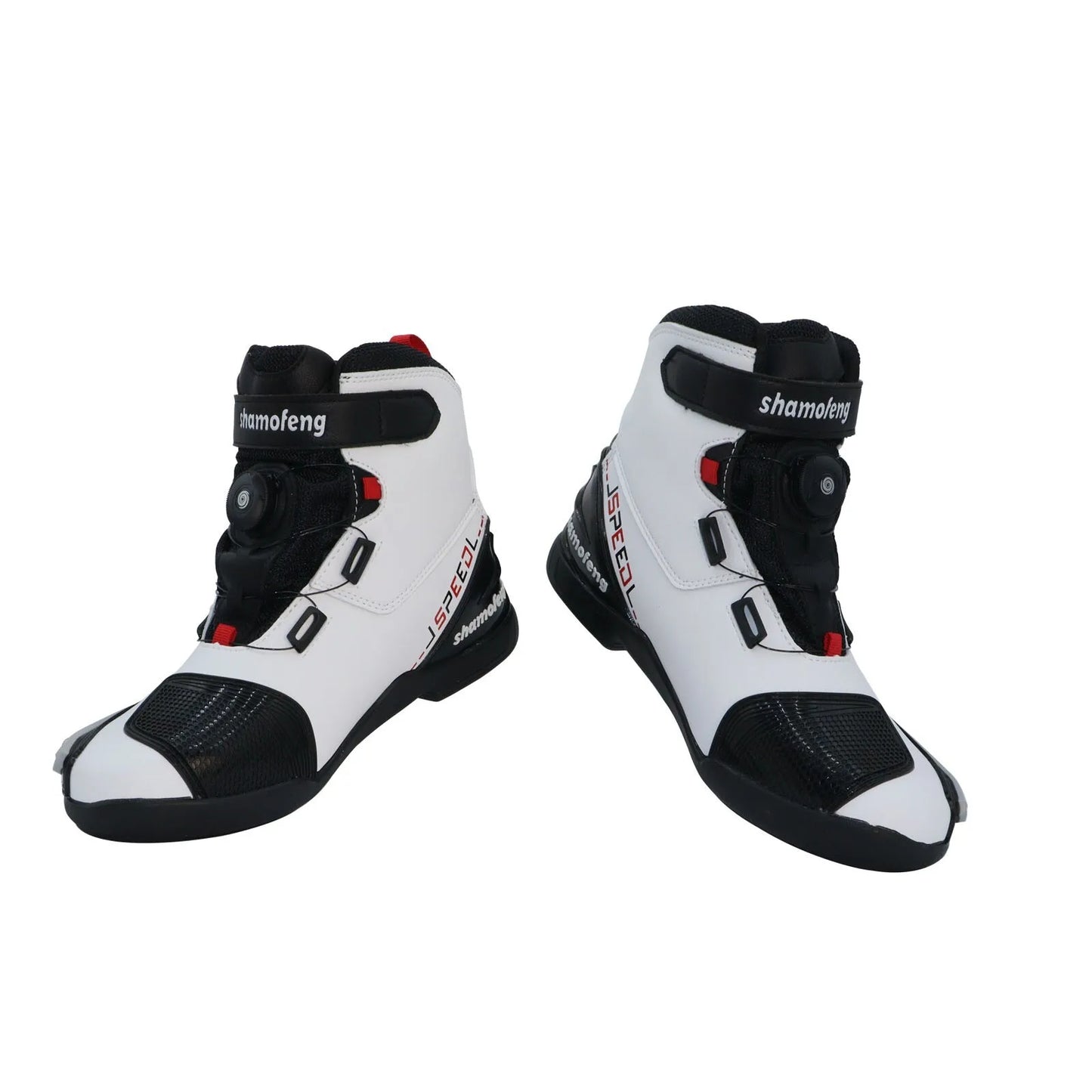 Men Leather Motorcycle Boots Waterproof Non Slip Motocross Ankle Boots