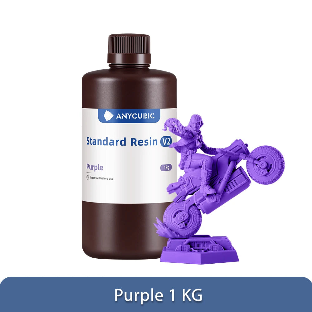 Anycubic 405nm UV Resin Standard V2 For Photon 3D Printer