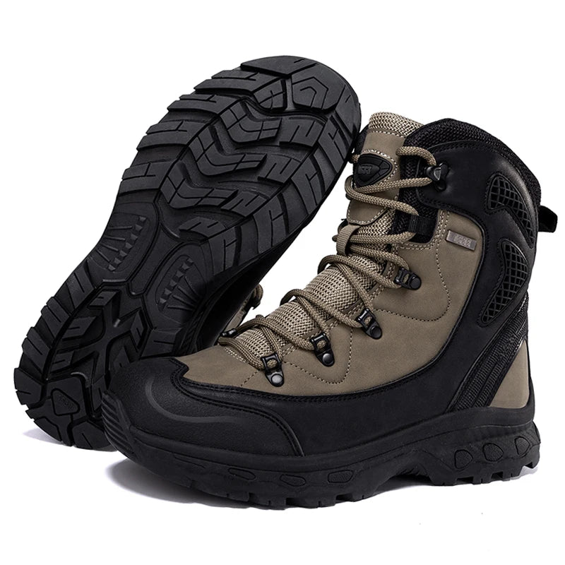 Louis Kadhrcn Men's Mountain Climbing Boots Waterproof