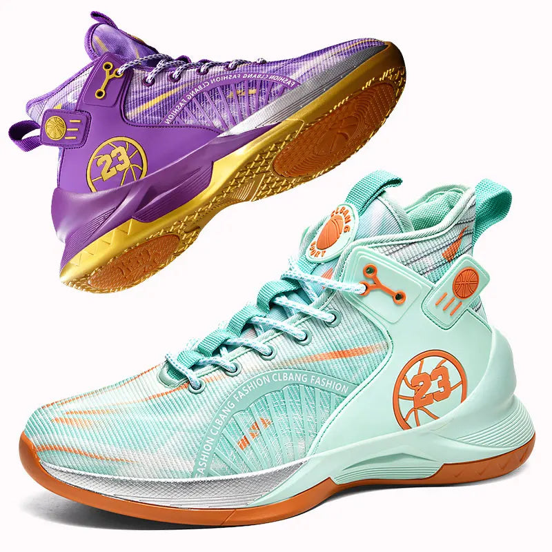 Louis Kadhrcn Men Basketball Shoes Breathable Non Slip Running Sneakers