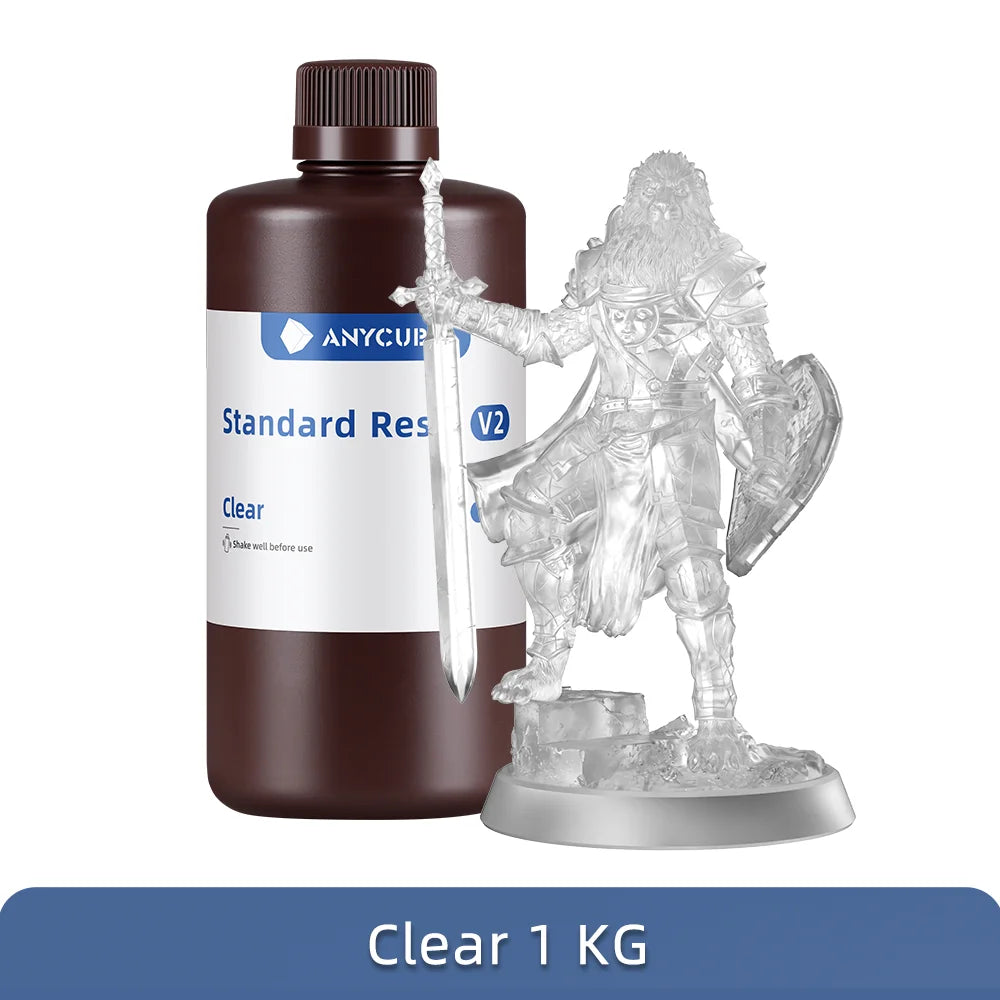 Anycubic 405nm UV Resin Standard V2 For Photon 3D Printer