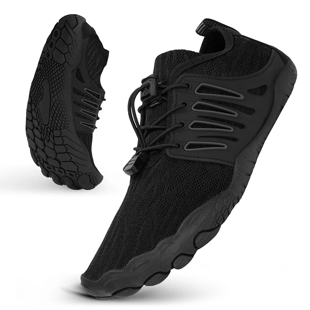 Shunmaii Unisex Water Shoes Barefoot Beach Non Slip Wading Sneakers for Boating