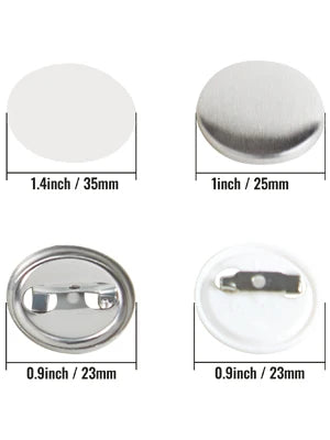 Film Button Badge Parts For Button Maker Machine Set