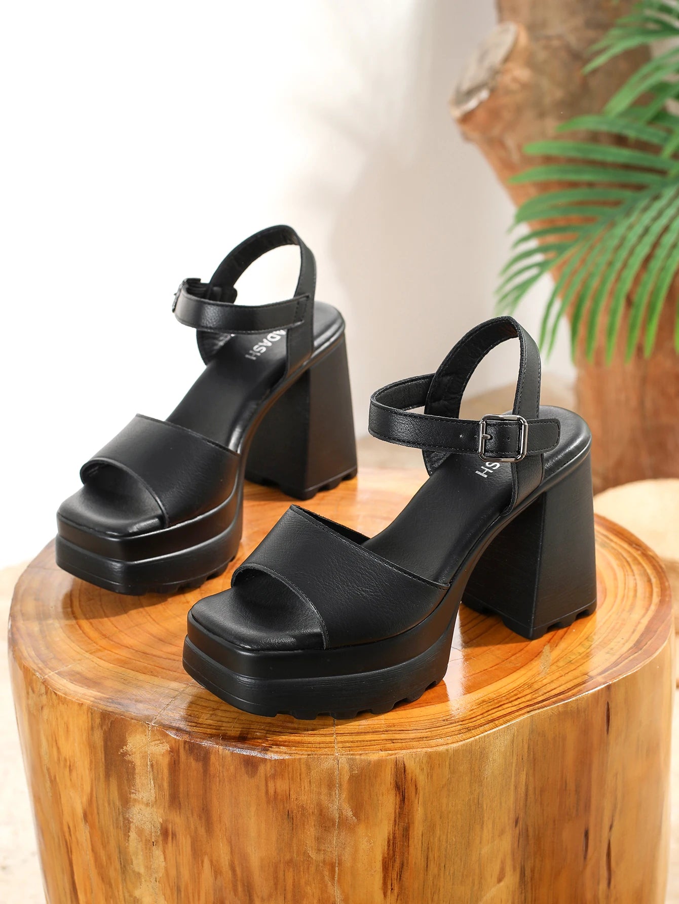 Department Name Waterproof Platform Slingback Pumps Peep Toe
