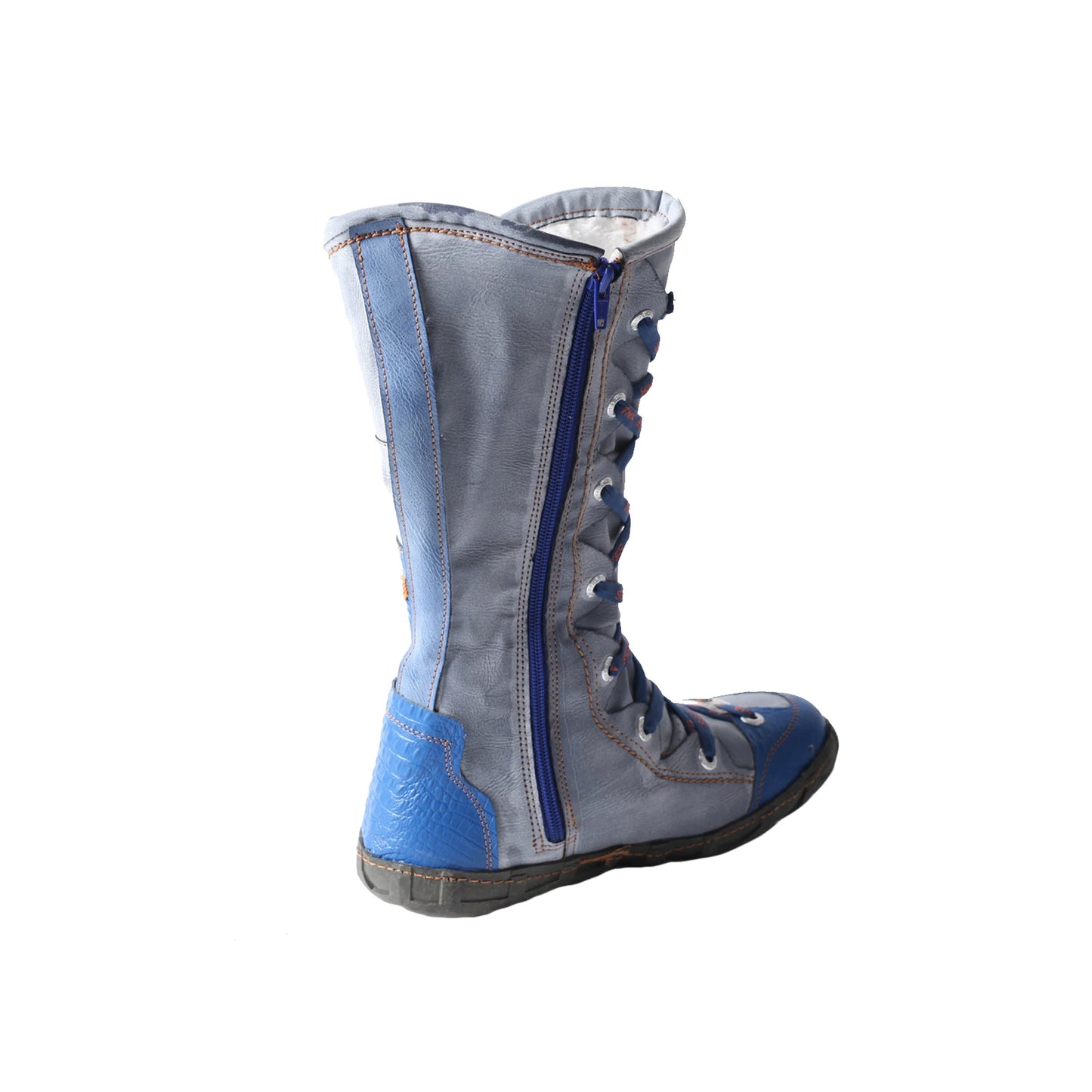 TMA EYES Winter Warmth Knee High Boots With Side Zipper