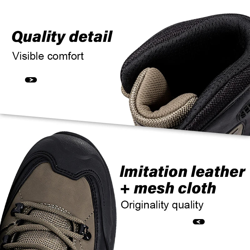 Louis Kadhrcn Men's Mountain Climbing Boots Waterproof