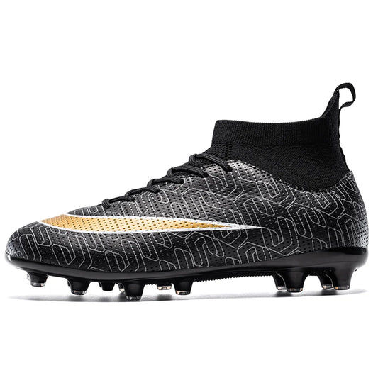 Shunmaii Unisex Football Cleats Firm Ground Outdoor Shoes Lightweight