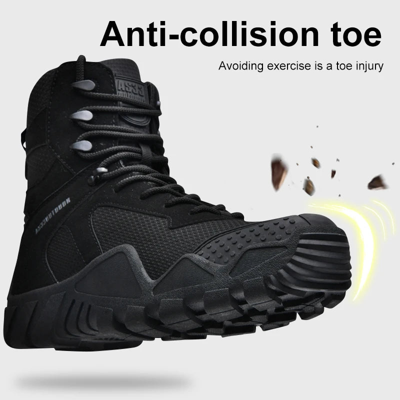 Louis Kadhrcn Mens Waterproof Hiking Boots For All Terrain