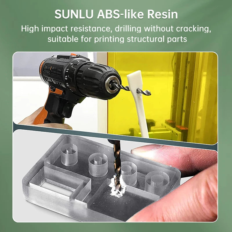 SUNLU ABS Like Low Odor 405nm UV Resin For SLA DLP LCD