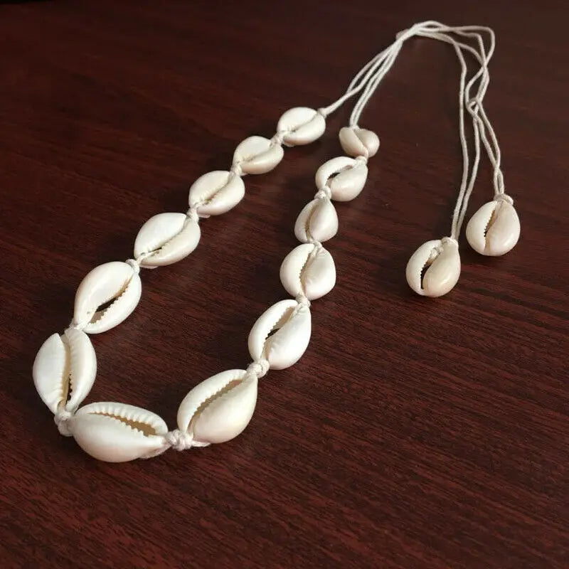 CN Boho Shell Choker Necklace For Women Girls Summer Fashion