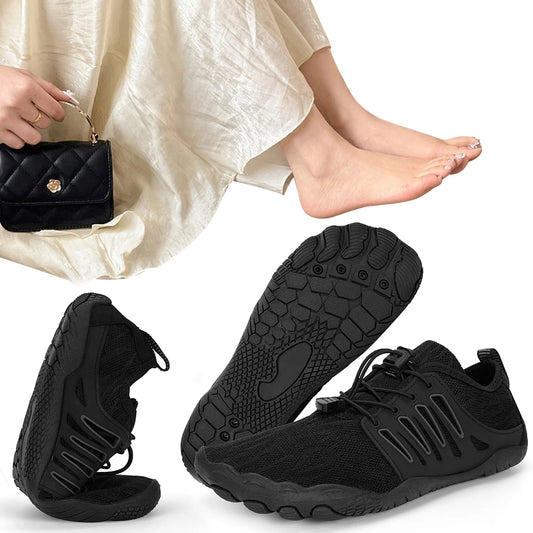 Shunmaii Unisex Water Shoes Barefoot Beach Non Slip Wading Sneakers for Boating