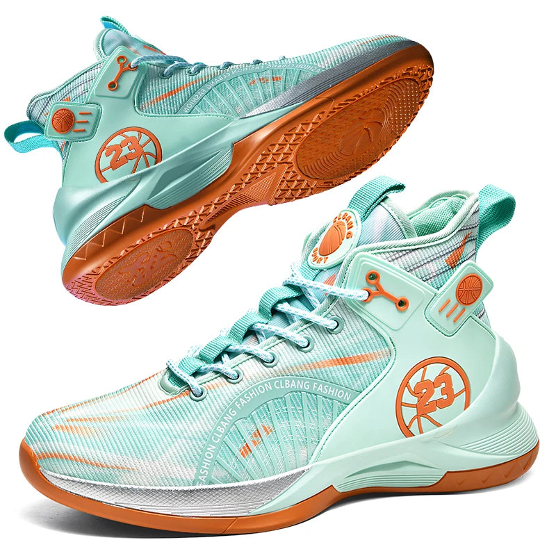 Louis Kadhrcn Men Basketball Shoes Breathable Non Slip Running Sneakers