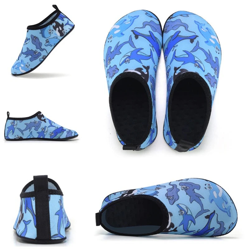 COMFYTRIP Kids Water Shoes Quick Dry Non Slip Lightweight