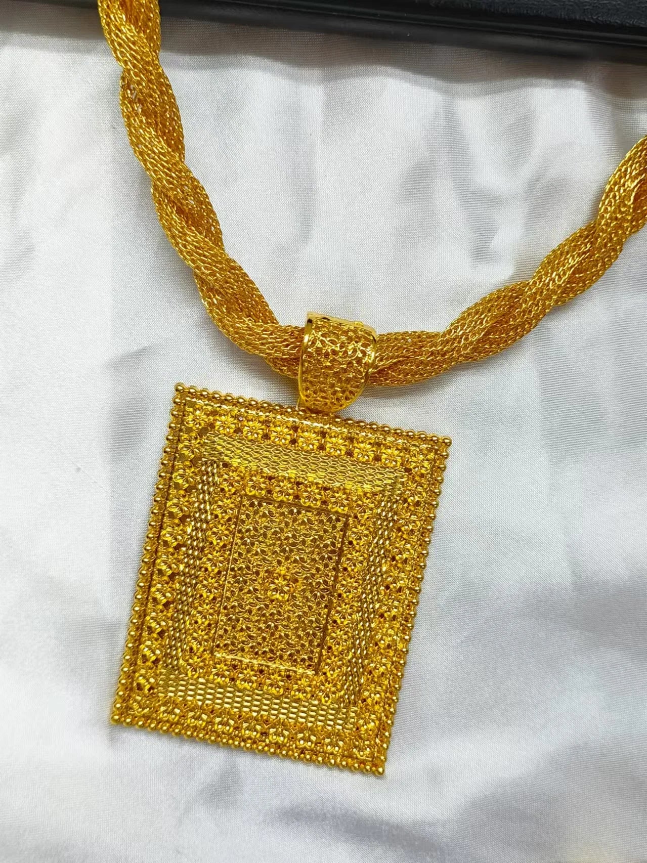 UBLAIK Nigerian Jewelry Set For Wedding African Necklace