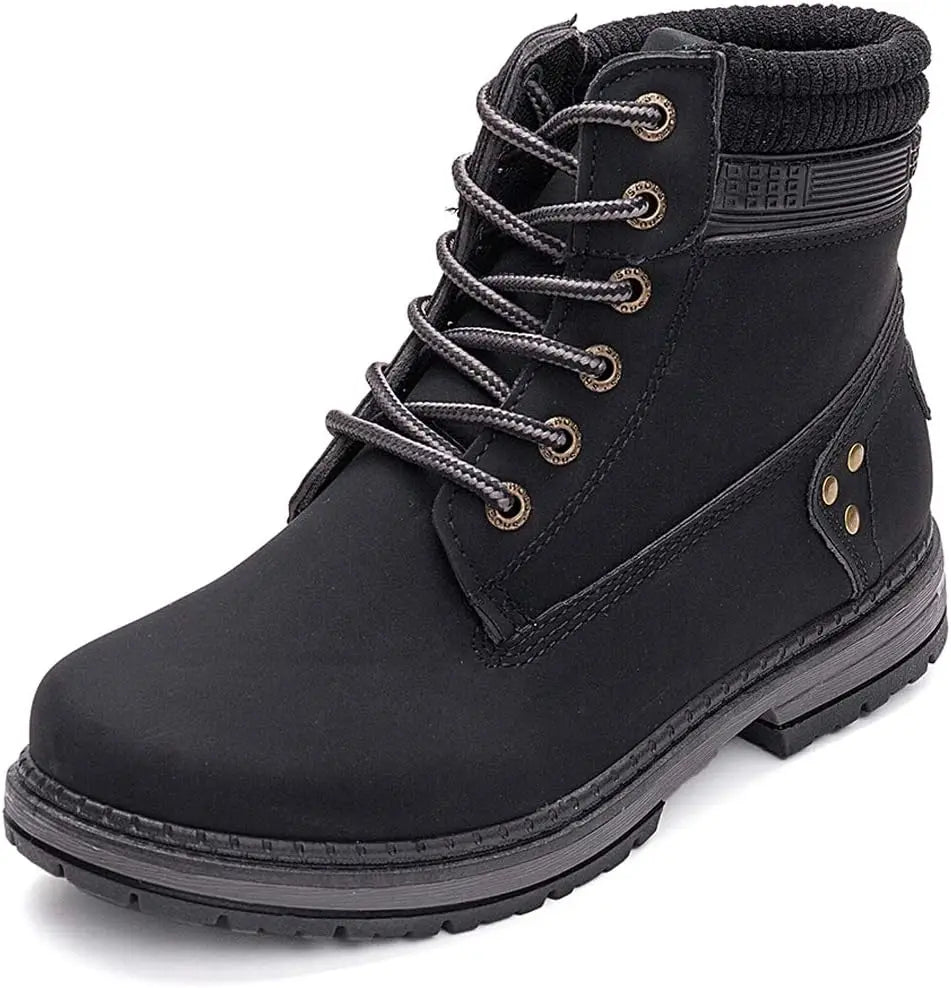 CN Fujian Women Waterproof Hiking Combat Boots Lace Up