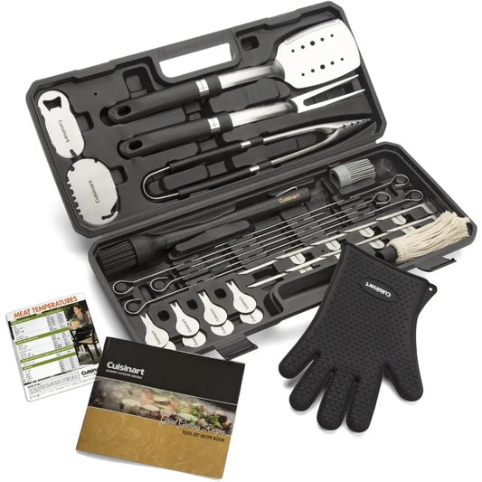 Cuisinart CGS-8036 36-Piece BBQ Grill Tool Set with Case