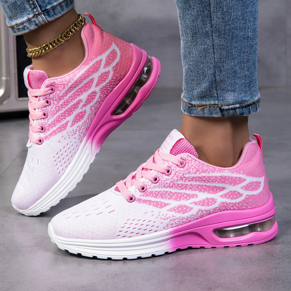 Women's Orthopedic Walking Sneakers Lightweight Air Mesh Running Shoes