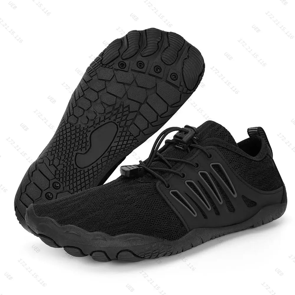Shunmaii Unisex Water Shoes Barefoot Beach Non Slip Wading Sneakers for Boating