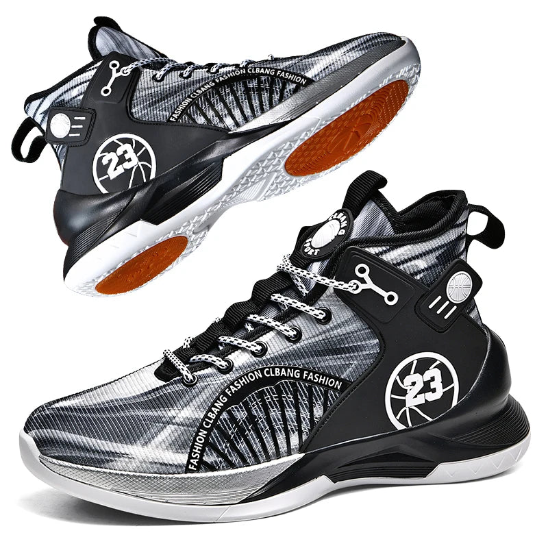 Louis Kadhrcn Men Basketball Shoes Breathable Non Slip Running Sneakers