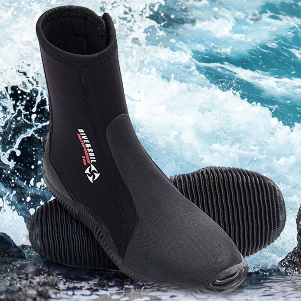 Neoprene Diving Boots Non Slip Water Shoes For Snorkeling And Water Sports