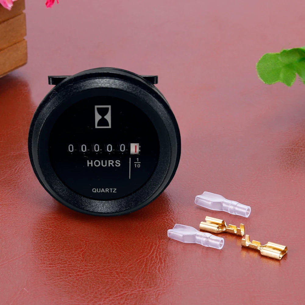 APWIKOGER Digital Hour Meter For Marine Engine Timer