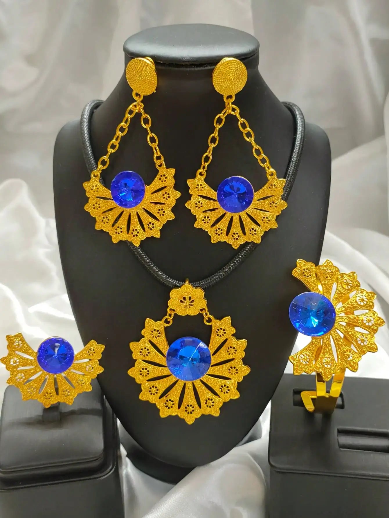 UBLAIK Nigerian Jewelry Set For Wedding African Necklace