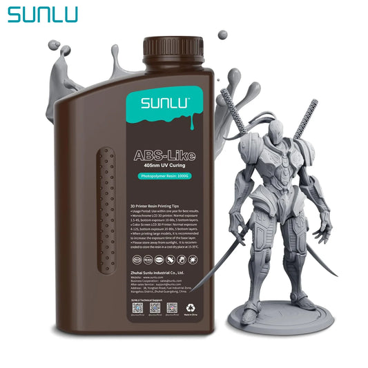 SUNLU ABS Like Low Odor 405nm UV Resin For SLA DLP LCD